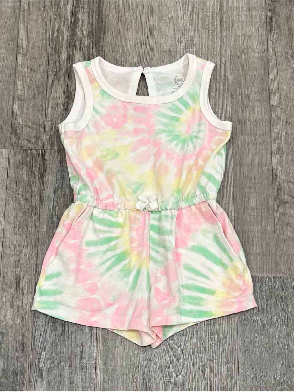 Wonder Nation Tie Dye Romper